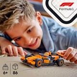 LEGO City F1 Racer met McLaren racewagen - Formule 1 speelgoedmodel met racewagen en minifiguur - klein cadeautje voor jongens en meisjes vanaf 6 jaar of motorsportfans 60442 Bouwsets Besuche den LEGO-Store