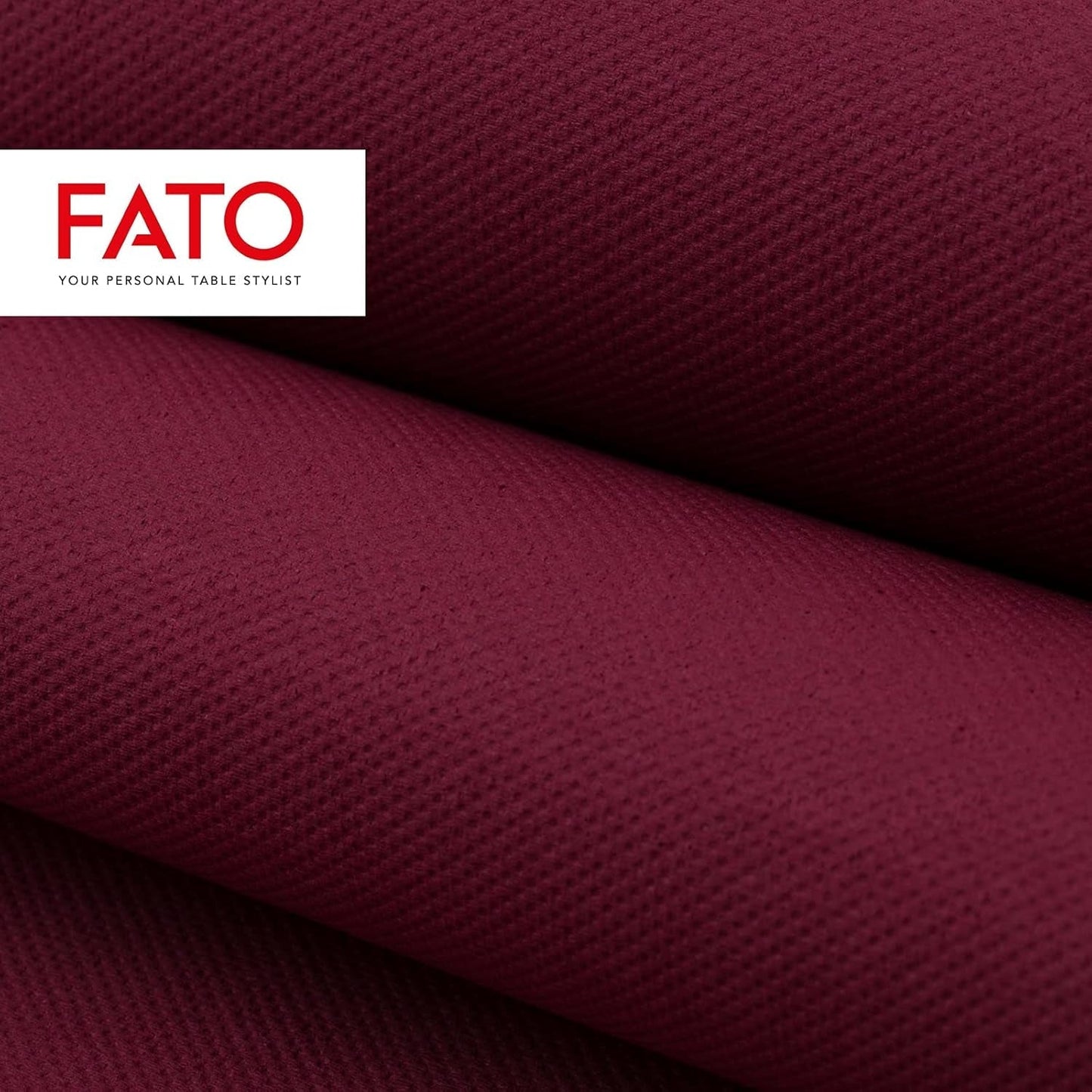 - Zachtheid en zachtheid Wegwerpvloeipapier 40 stuks 38X38 Maat 4 vouwen 2 lagen Bordeaux Kleur 100% puur cellulosepapier Fsc-gecertificeerd (3 stuks)