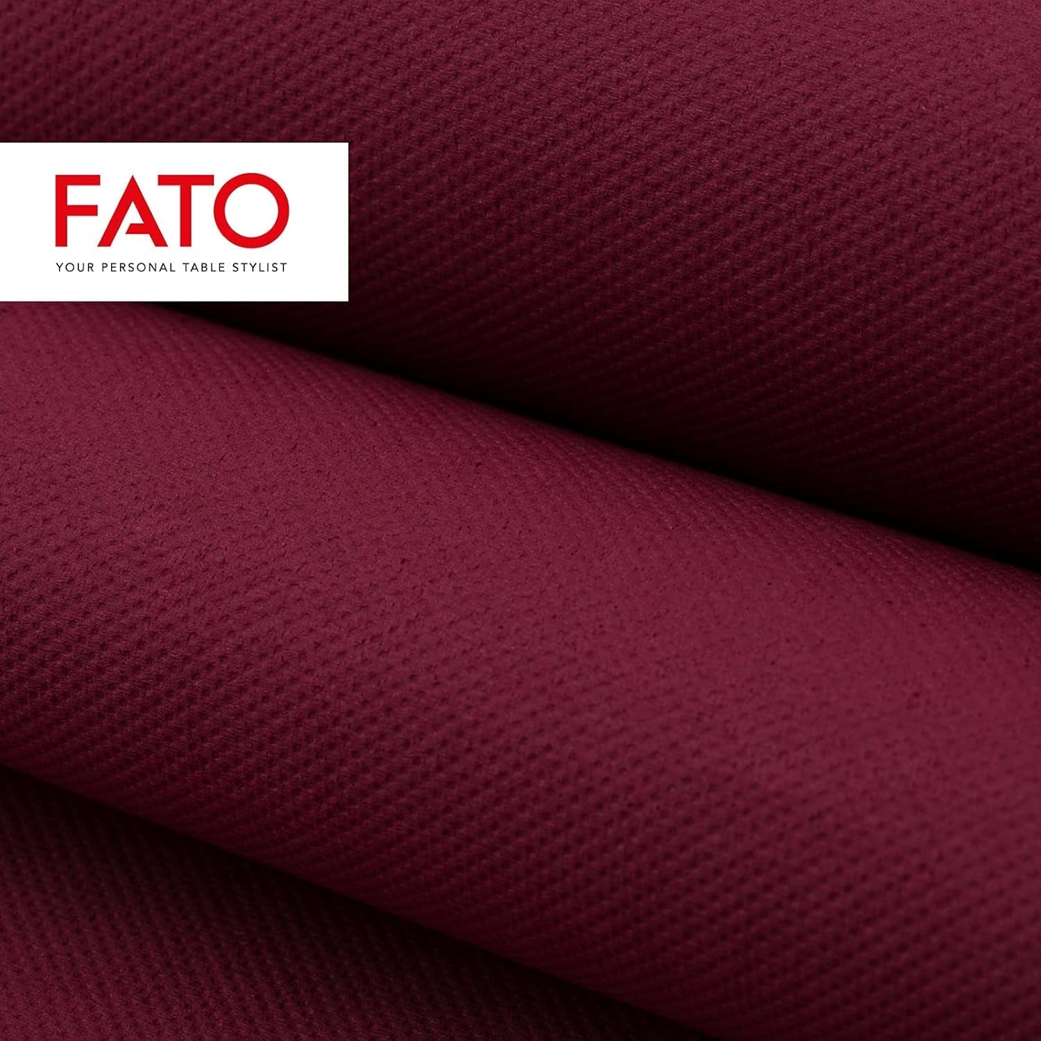 - Zachtheid en zachtheid Wegwerpvloeipapier 40 stuks 38X38 Maat 4 vouwen 2 lagen Bordeaux Kleur 100% puur cellulosepapier Fsc-gecertificeerd (3 stuks)