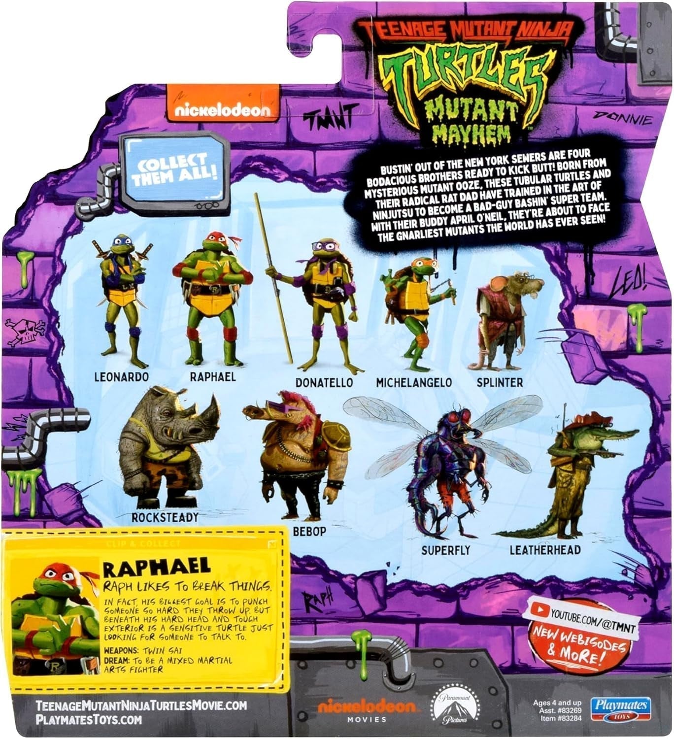 TEENAGE MUTANT NINJA Turtles - Raphael Basisfiguur Actiefiguren Naty Shop