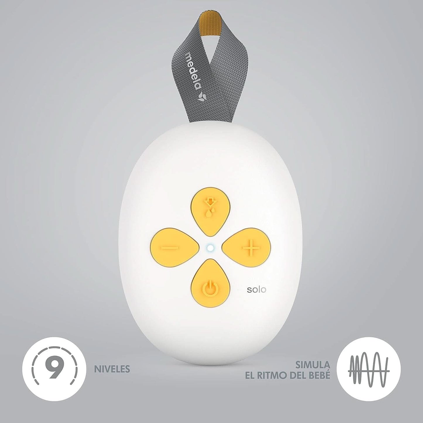 Medela Solo elektrische borstkolf, met Personalfit Flex-trechter en 2-fase-extractietechnologie Accessoires Voeding en borstvoeding Bebe Naty Shop