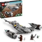 LEGO Star Wars The Mandalorian Fighter N-1 uit het boek van Boba Fett Bouwspeelgoed met ruimteschip Set van 4 personages inclusief Baby Yoda-figuur 75325 Bouwsets Bekijk de LEGO-Store Single