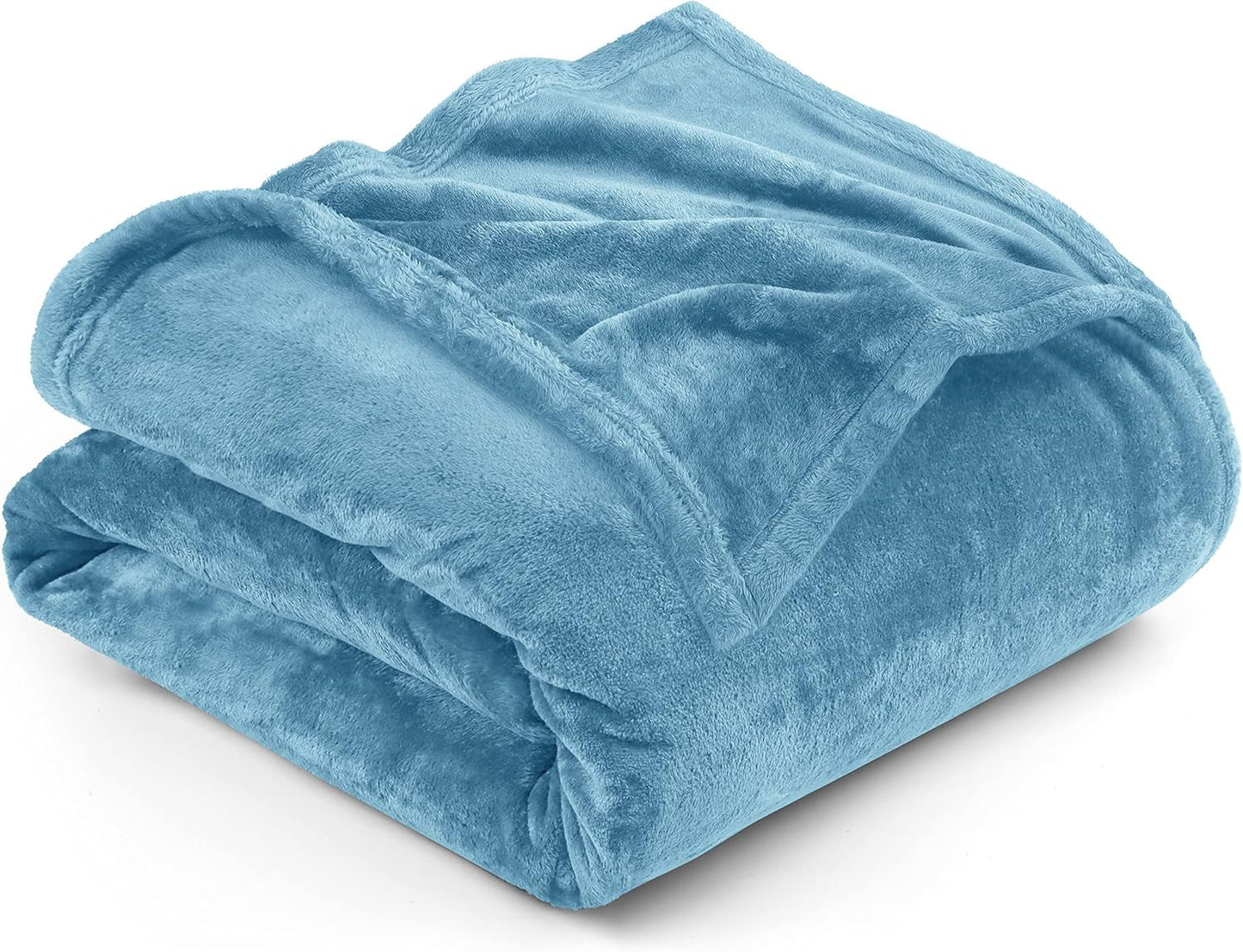 Utopia Bedding Kuschelige Fleecedecke [228X228 Cm, Grijs] Weiche, Leichte, Warme Flauschige Decke Kuschelige en Atmungsaktive Decken Für Bett slaapbank