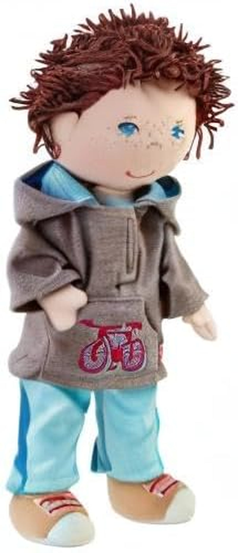 HABA 306528 - Lian Doll - Pluche pop voor kinderen vanaf 18 maanden om te spelen en te knuffelen gemaakt van zachte materialen - Afmeting: 30 cm Naty Shop Dolls
