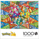 Buffalo Games - Pokemon - Glas-in-lood starter - legpuzzel 1000 stukjes Puzzel Naty Shop