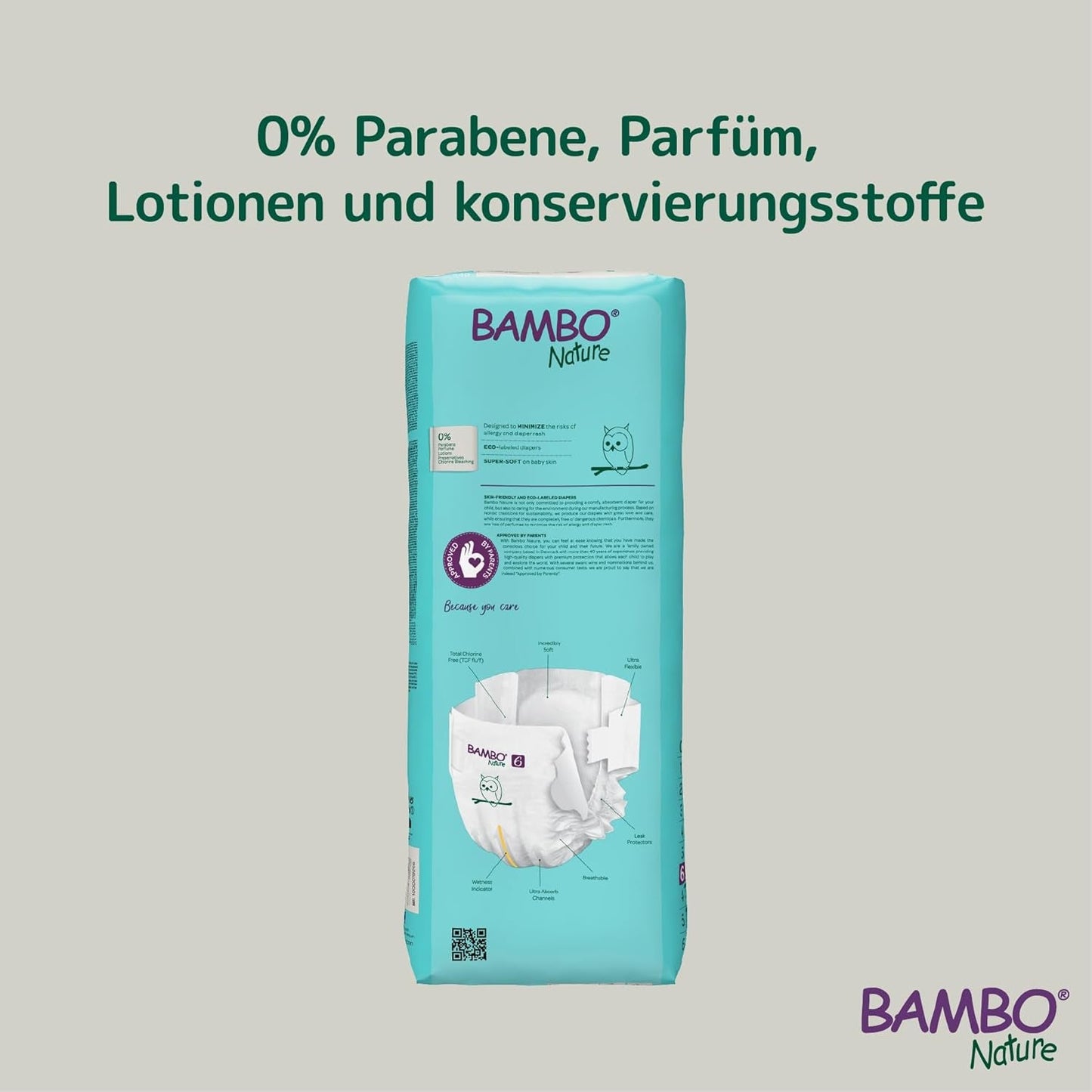 Bambo Nature Premium Eco Luiers, maat 6, 1,63 kg