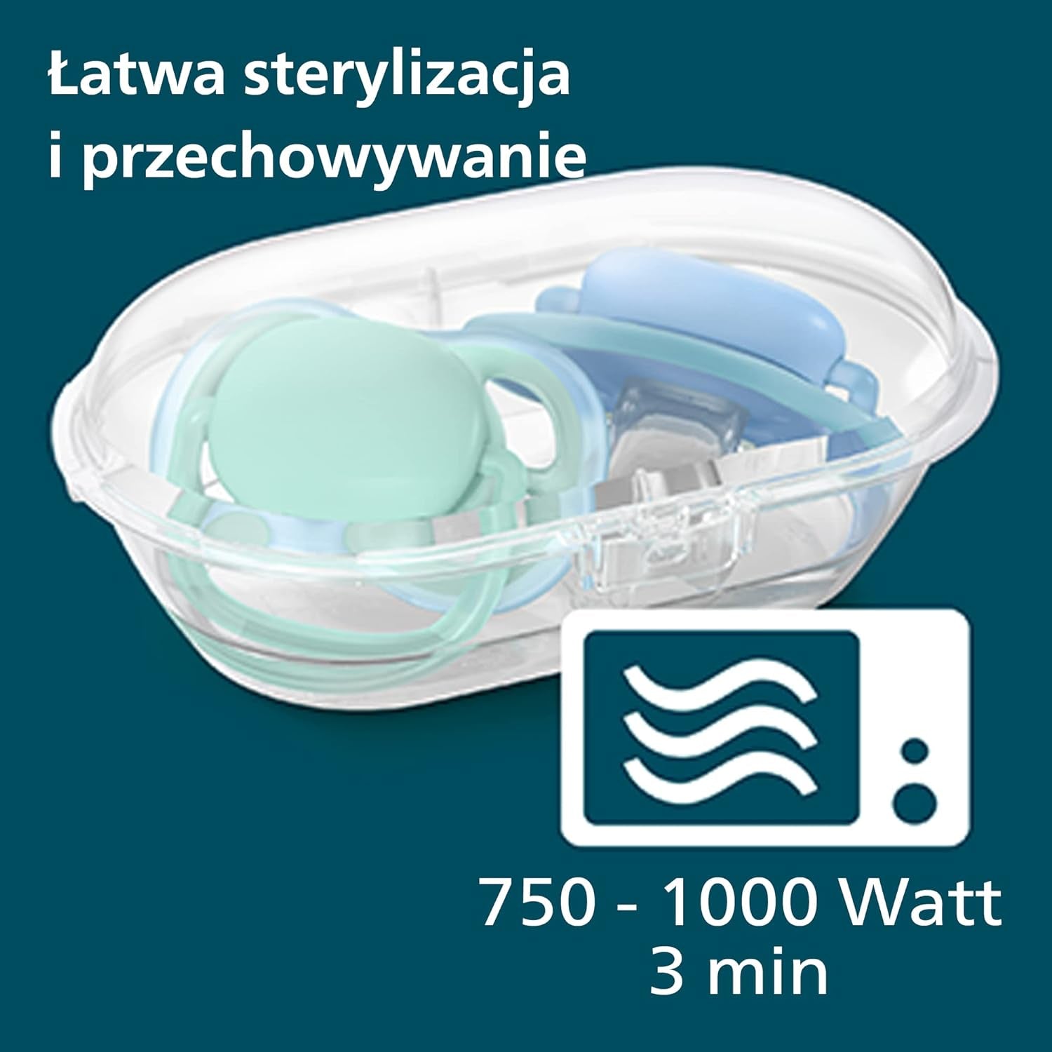 Philips Avent Ultra Air-fopspenen, 2 stuks - Bisfenol A-fopspenen voor baby's van 0-6 maanden (model SCF085/15) Bruin/groen