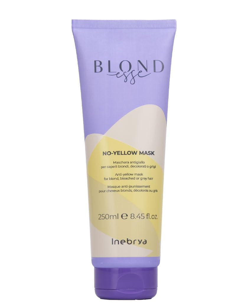 Inebrya Blondesse No-Yellow Mask 250ml Haarmasker Naty Shop Standaard titel