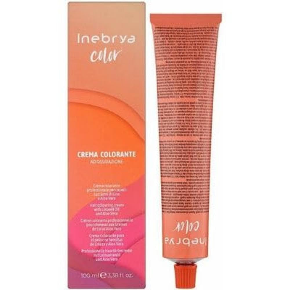 Permanente haarkleurcrème met lijnzaad en aloë vera 100 ml (- 7,0 Blond) Haarverf Naty Shop Intense Natural (6/00 Intense Donkerblond 100 G (1 pakje)