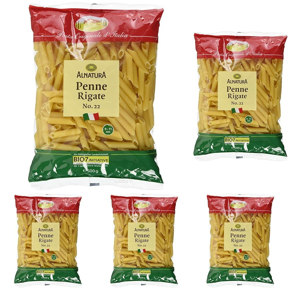 Biologische pasta Penne Rigate, 500g