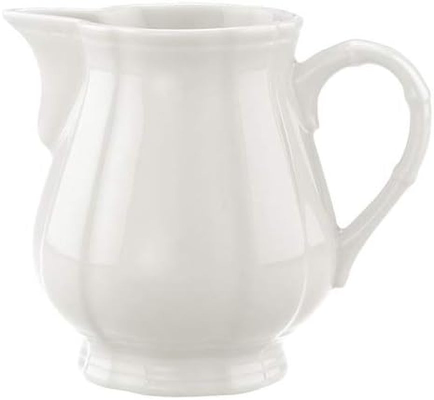 Villeroy & Boch Manoir melkmok, 250 ml, hoogte: 9,1 cm, premium porselein, wit