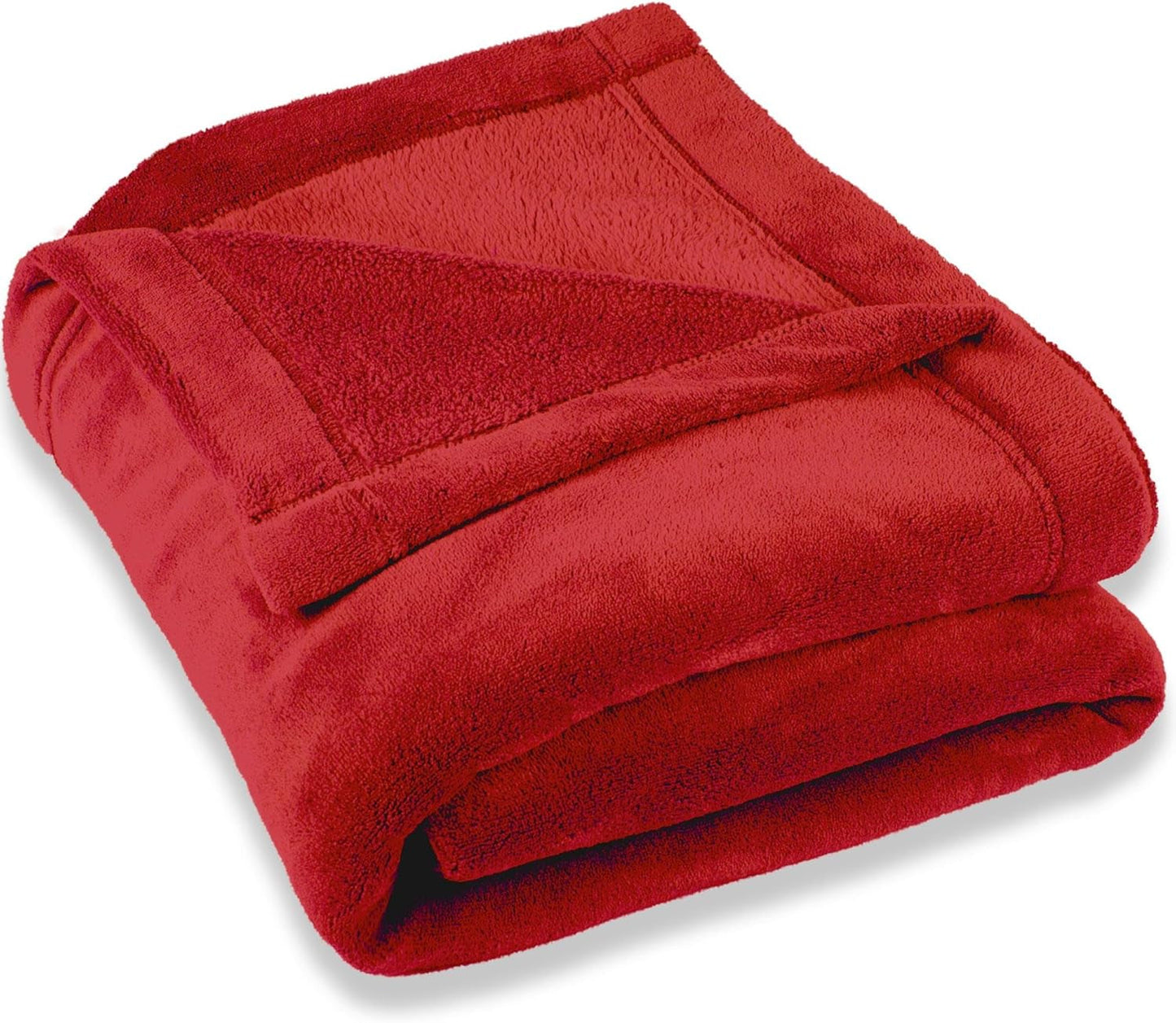 Celinatex donzige deken XXL 220 X 240 Cm rode bankdeken warme zachte microvezeldeken Fleece Oeko-Tex Montreal Bedden en Hoezen Besuche den CelinaTex-Store Rood 220 X 240 Cm