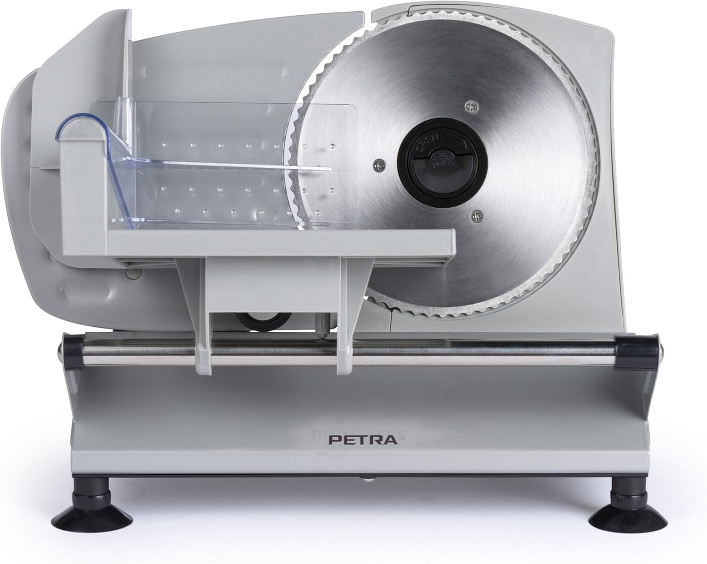 Petra PT4636VDE Multifunctionele elektrische snijmachine, snijdikte 1-15 mm, 3 gladde roestvrijstalen messen Shredders en Slicers Naty Shop Standaard titel