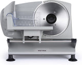 Petra PT4636VDE Multifunctionele elektrische snijmachine, snijdikte 1-15 mm, 3 gladde roestvrijstalen messen Shredders en Slicers Naty Shop Standaard titel