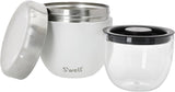 Eats 2-in-1 voerbak met schroefdeksel, 636 ml, maansteen, drievoudig geïsoleerd voedselglas, lekvrij tot 11 uur koud/7 uur warm op reis Voedselbewaardozen Naty Shop