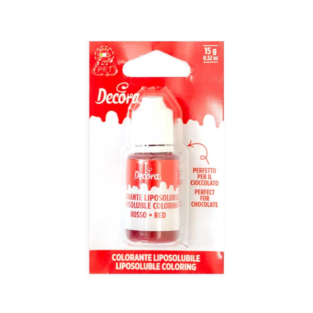 9600082 VLOEISTOF RODE KLEUR OPLOSBAAR 15 G