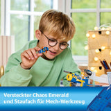 LEGO Sonic the Hedgehog Cycloon Vs. Metal Sonic - Mechs verzamelspeelgoed met 2 minifiguren van videogames - Cadeau-idee voor jongens en meisjes vanaf 8 jaar en tienergamefans 77002 Bouwsets Besuche den LEGO-Store