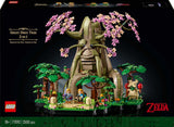 LEGO The Legend of Zelda Deku Tree 2-In-1 - verzamelstuk met prinses Zelda en 3 Link minifiguren - bouwset voor volwassenen en cadeau-idee voor videogamefans - 77092 Bouwsets Besuche den LEGO-Store