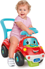 Clementoni - 17747 - Nicolò Go Go 3 in 1 - Rijdende auto, elektronische leerluidspreker, eerste stapjes, licht en geluid, spel voor 1-jarigen - Made in Italy Bebe Toys Naty Shop