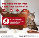 Wellness CORE 98% 12 x 85g, Rund - Natvoer voor katten, dikke paté, graanvrij, natuurlijk, hypoallergeen, eiwitrijk, rijk aan vlees
