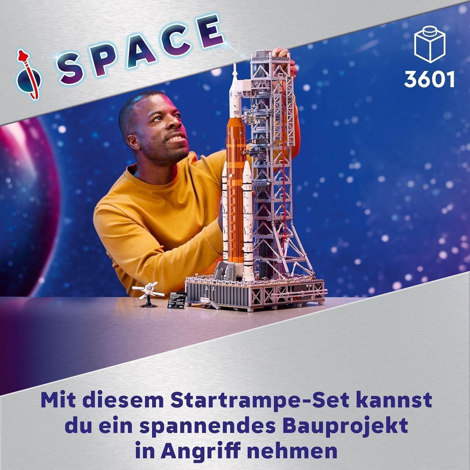 LEGO Icons NASA Artemis lanceerplatform Cadeau Woonkamer- of kantoordecoratie Bouwset voor volwassenen met Orion Space Capsule en lanceerplatform Collector's Item 10341 Bouwsets Bekijk de LEGO-Store