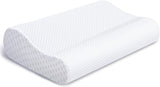 Findigit Gezondheidskussen, Memory Foam Kussen, Orthopedisch Neksteunkussen voor Zij- en Rugslapers, Ergonomisch Cervicaal Wervelkolomkussen (60 X 35 X 11/9cm) Cervicale Orthopedische Kussens Naty Shop