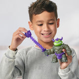 Heroes of Goo Jit Zu Stretch Strikers Deluxe Hero Pack Rock Jaw Rekbaar actiefiguur met 20+ coole vechtuitrusting Actiefiguren Naty Shop