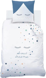 Beddengoedset voor kinderen, omkeerbaar, Sterren Beddengoed - kinderen Naty Shop Standaardtitel