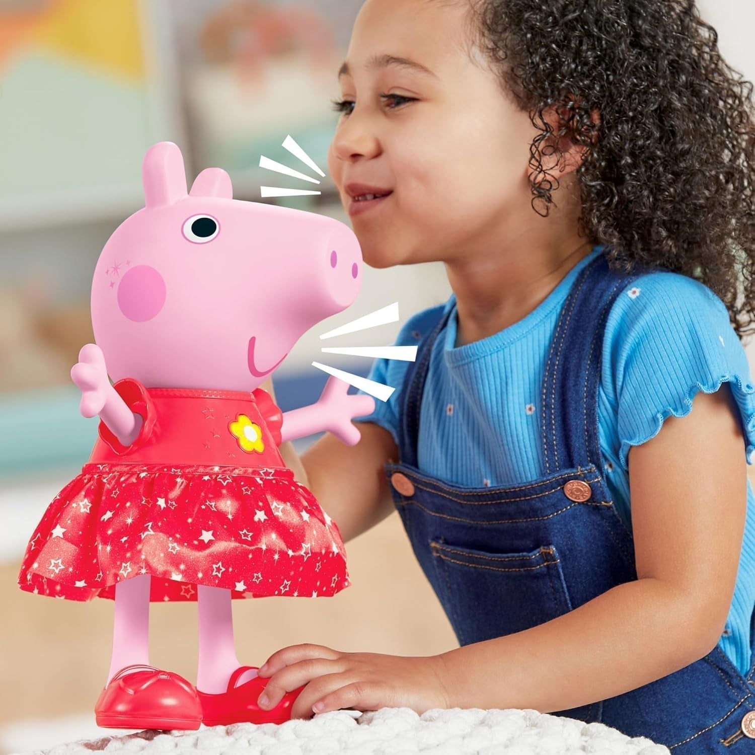 Peppa Pig Peppa'S Mud Puddle Party Doll - Duitse versie, roze of roze Naty Shop-poppen