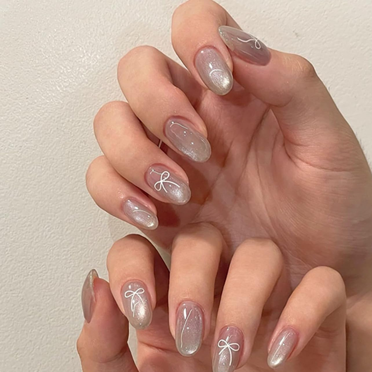 24 Stuks Korte Druk Op Nagels Goud Glitter Nep Nagels Lijm Op Rode Swirl Lijm Nagels Set Acryl Nagels Vrouwen accessoires