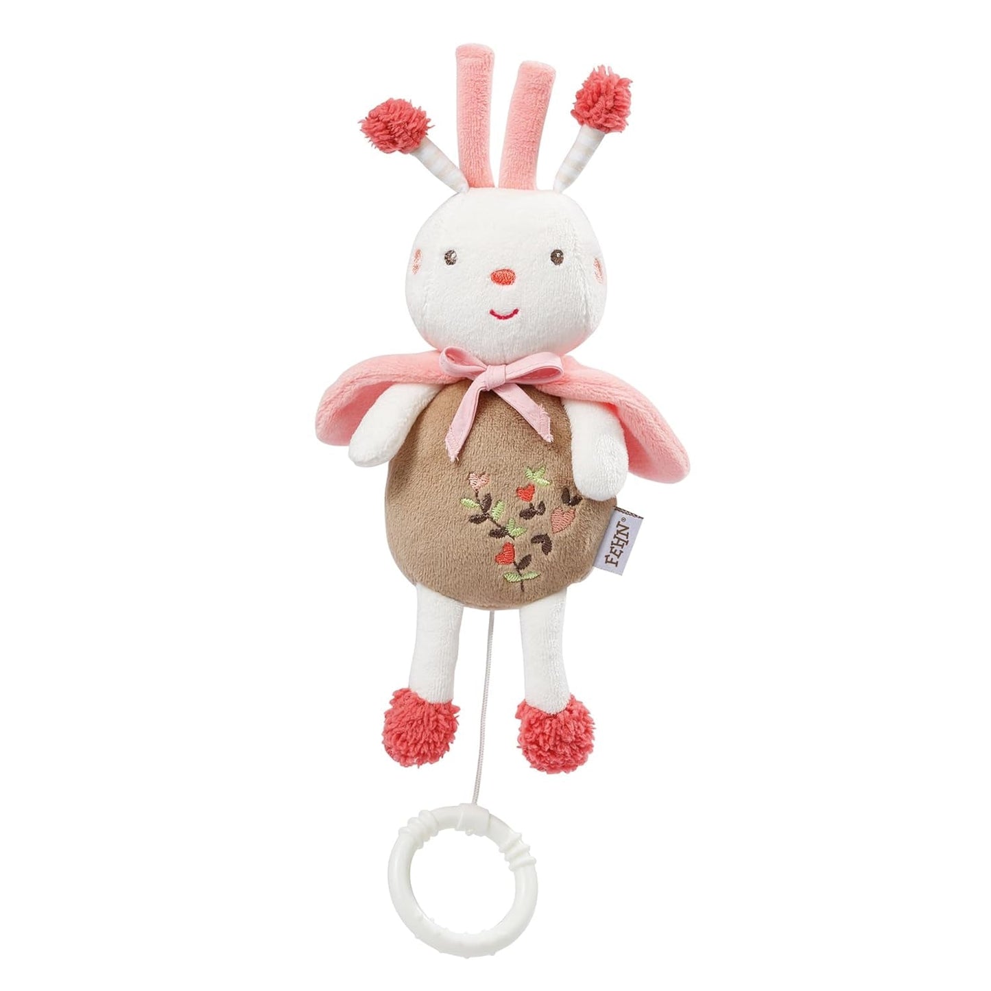 Fehn muziekdoos baby slaaphulp schapen - jucărie de pluș cu atașament - melodie van de ajutor voor "Brahms lullaby" - jucărie om kopieën te maken van de plasare en acasă - jucării muziek voor bedels en kopieën Jucarii Bebe Naty Shop Albină