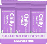 Chilly Lenitivo - Verzachtende reinigingsdoekjes, 6-pack babydoekjes Naty Shop