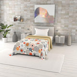 Zomerdekbed met fantasieprint, polyestervulling, Bloemblaadjes, 260X270Cm Dekbedden en quilts Naty Shop Acquerello 170X270Cm