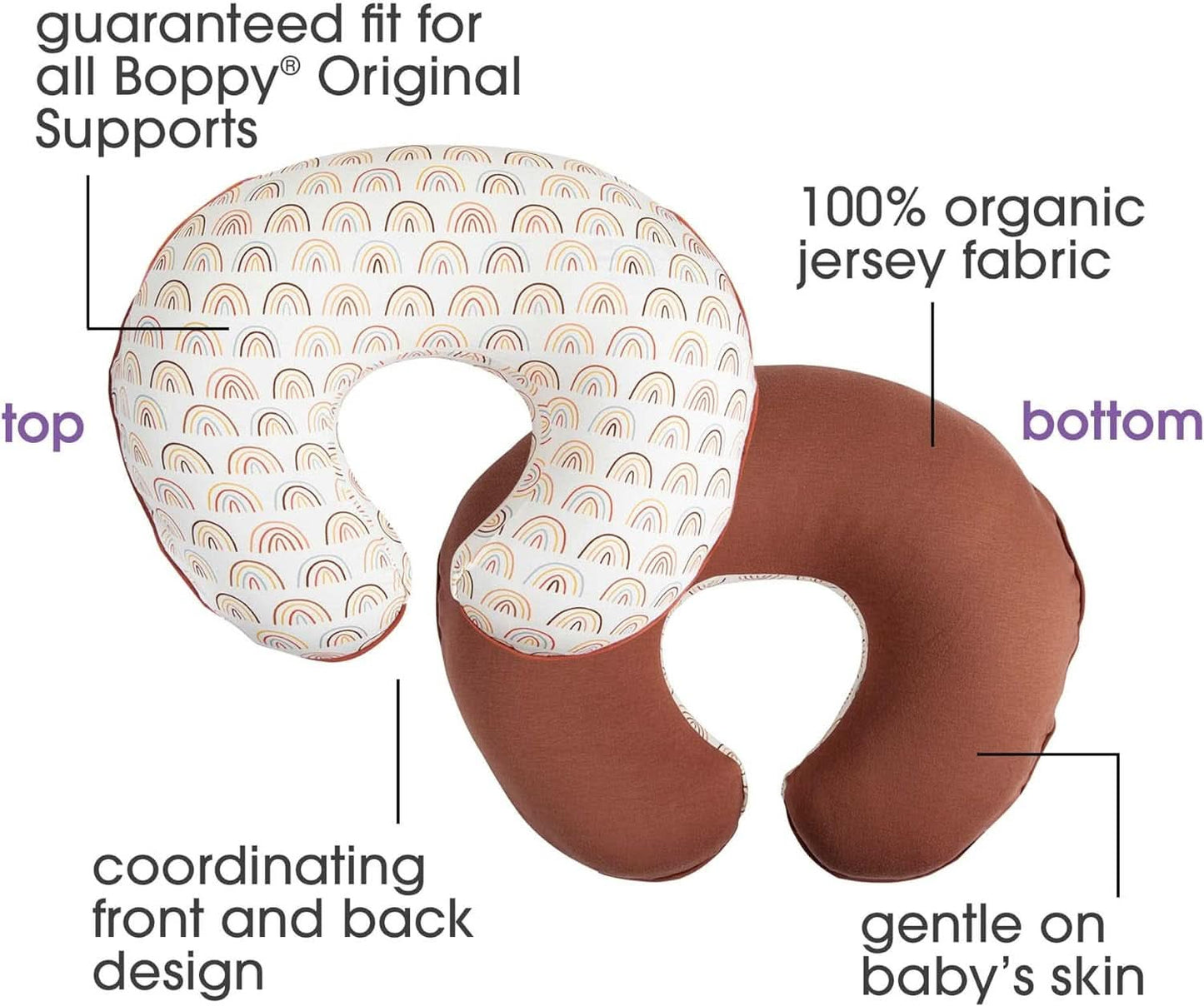 Borstvoedingskussenhoes - Biologische stof Voedings- en borstvoedingsaccessoires Bebe Naty Shop