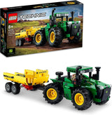 LEGO Technic John Deere 9620R Tractor 4WD met kipper Klassiek landbouwspeelgoed voor kinderen, jongens en meisjes, 8 jaar oud, verzamelmodelset 42136 Bouwsets Bekijk de LEGO-Store Single