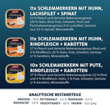 animonda Vom Feinsten Adult Gourmet Varieteit (32 x 100 g), graanvrij en suikervrij natvoer voor volwassen katten met een onweerstaanbare gourmetkern.