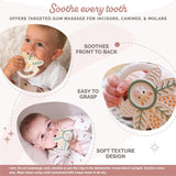 Sophie de Giraf - Bijtring met duizend blaadjes Sophie de Giraf - Kauwspeeltje - Rubber - Diverse texturen - Voor baby's vanaf 0 maanden