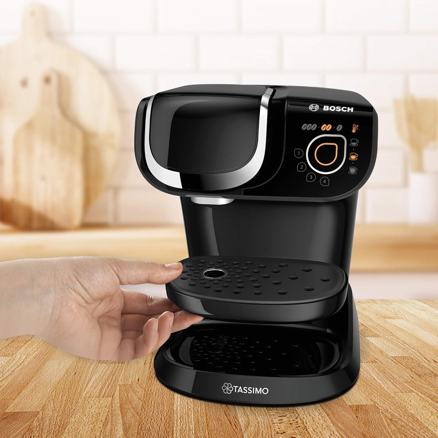 Tassimo My Way espressomachine met 2 capsules TAS6502 met waterfilter, 70+ drankjes, drankaanpassing, koffievariëteit, eenvoudig brouwen, 1500 W, zwart