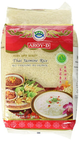 Aroy-D geurrijst, langkorrelige rijst 100%, 1 pakje (1 x 5 kg)