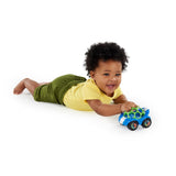 Bright Starts, Oball, Rammelaar Speelgoedauto, Groen-Blauw Babyspeelgoed Naty Shop