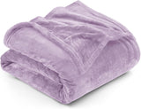 Utopia Bedding Gezellige fleecedeken [228x228 cm, grijs] Zachte, lichte, warme en pluizige deken Comfortabele en ademende deken voor slaapbank, bankbedden en dekens Besuche den Utopia Bedding-Store Lila 228x167 cm