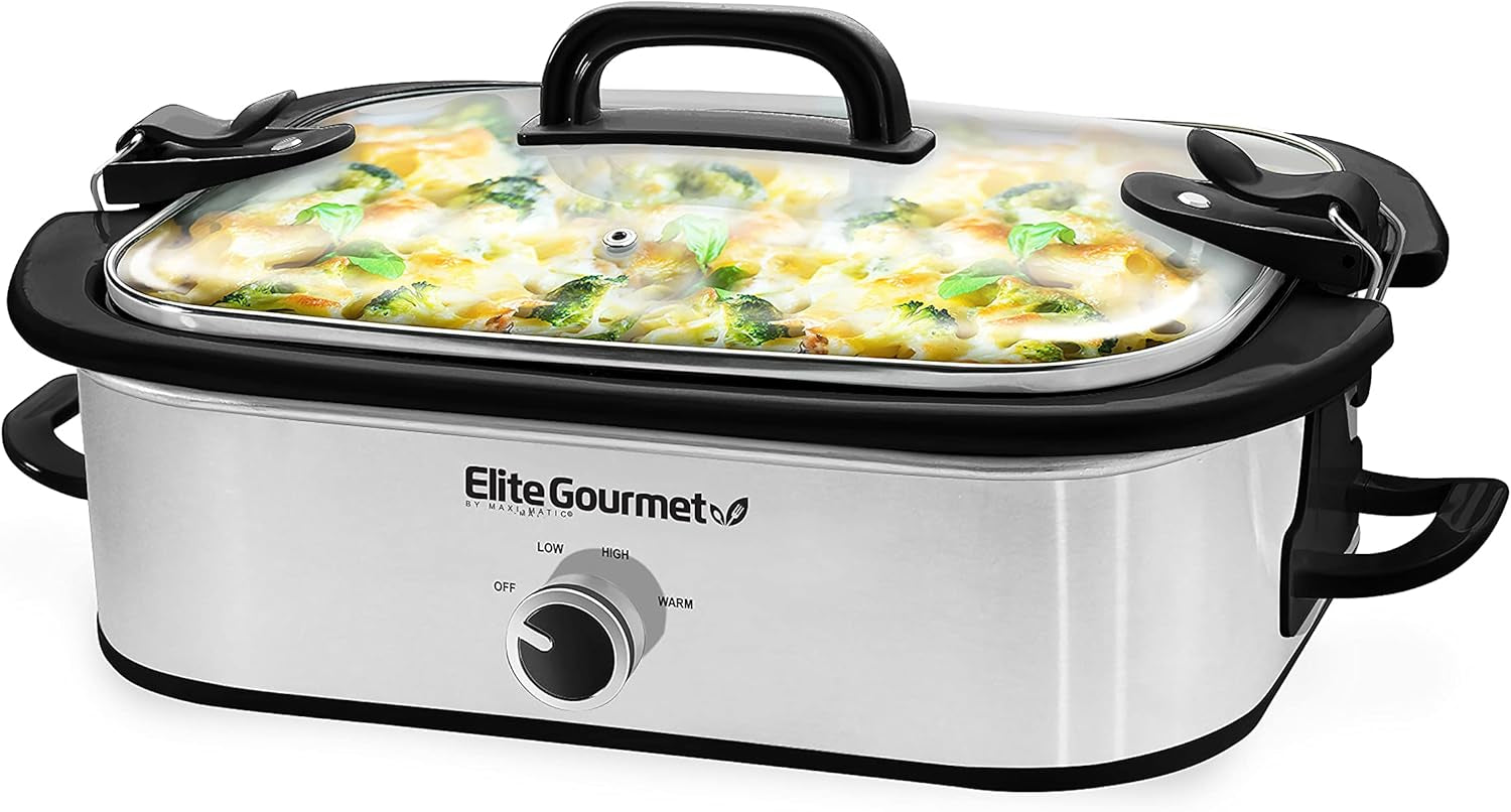 MST-5240SS Slowcooker, 3,3 liter, RVS Slowcooker Naty Shop Standaard Titel