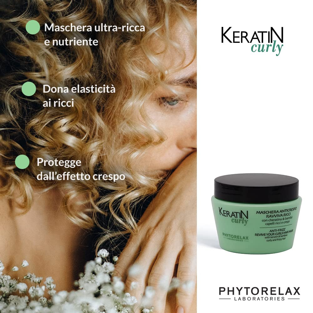 Phytorelax Laboratories haarmasker voor krullend haar - 250 ml Naty Shop haarmasker