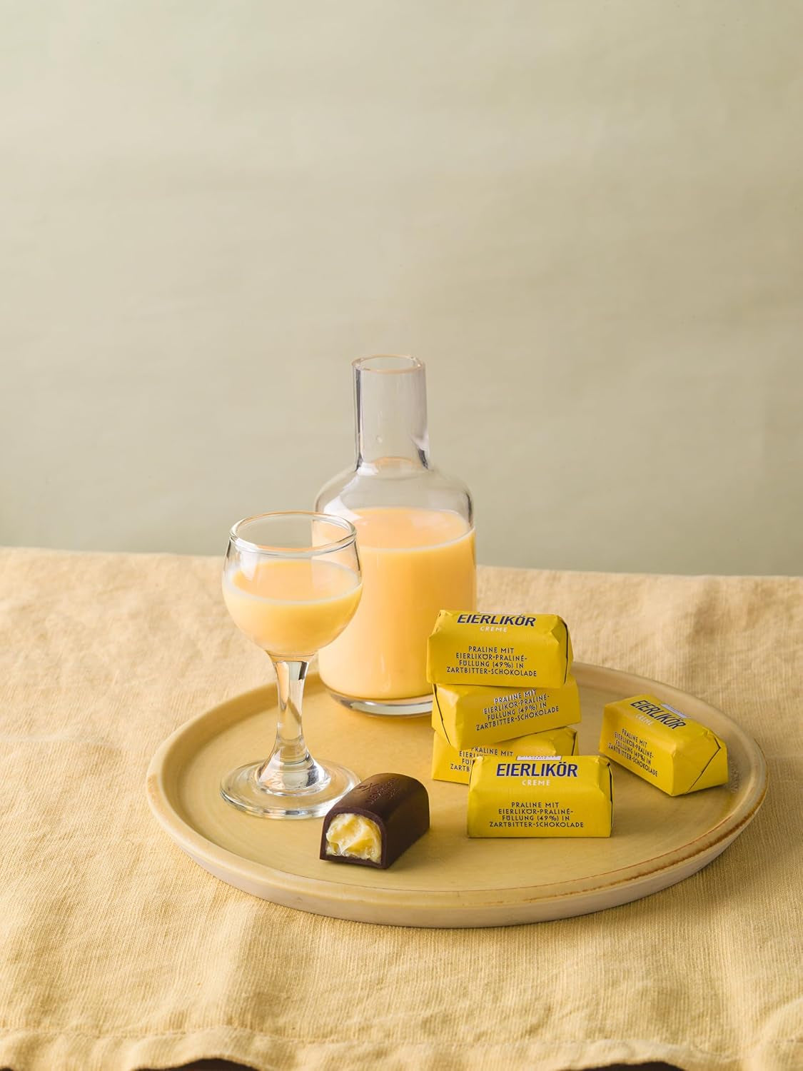Niederegger klassieke chocolade "Eierroom" 100g