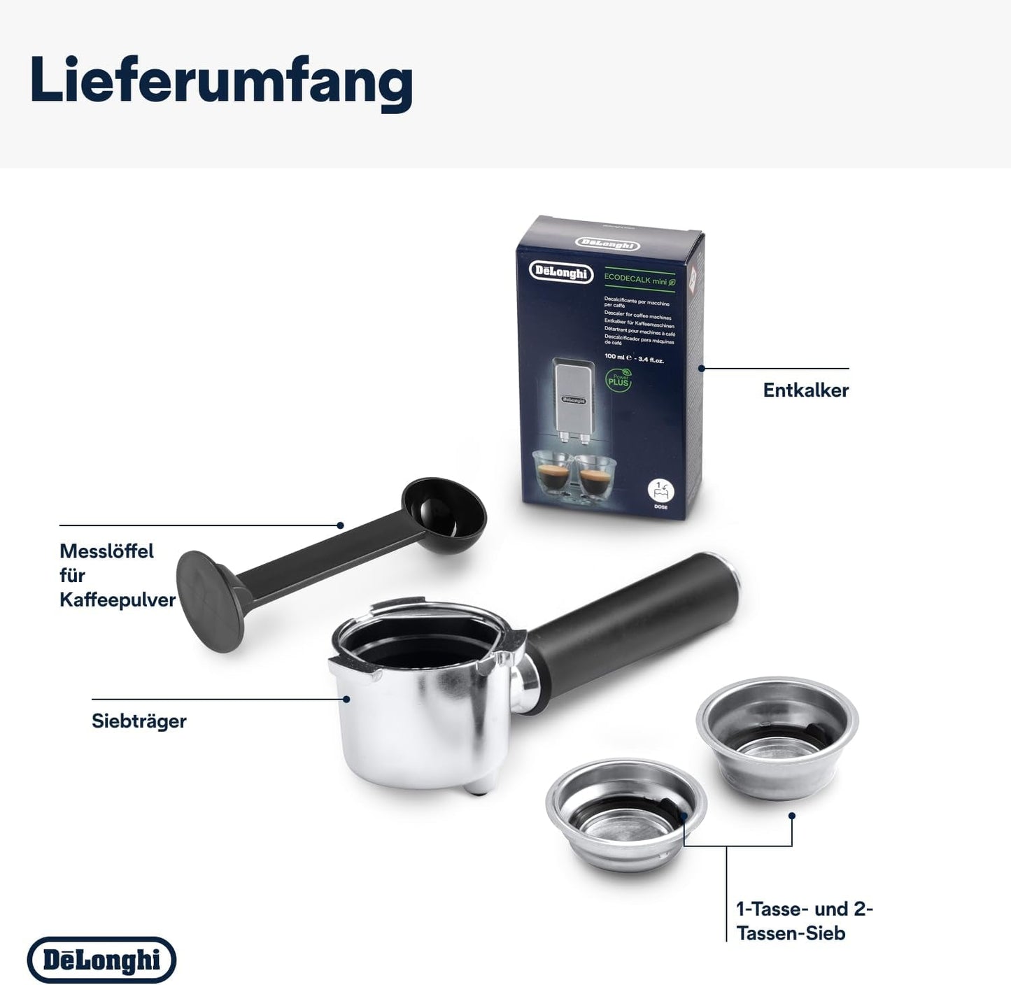 De'Longhi Dedica Style EC 685.B - Espressomachine met portafilter, espressomachine met professionele melkopschuimer, slechts 15 cm breed, voor gemalen koffie of ESE-capsules, 1 l watertank, zwart