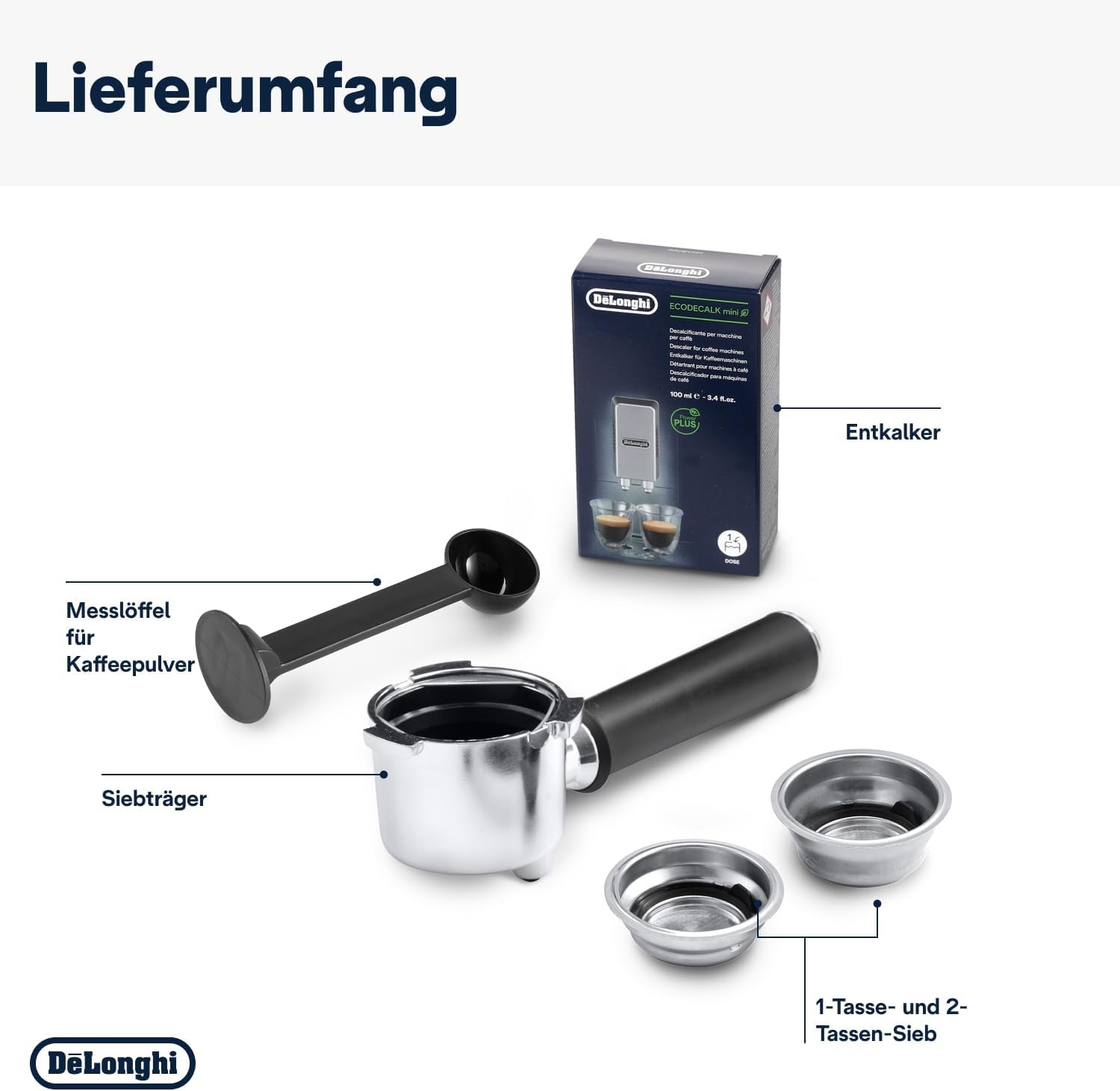 De'Longhi Dedica Style EC 685.B - Espressomachine met portafilter, espressomachine met professionele melkopschuimer, slechts 15 cm breed, voor gemalen koffie of ESE-capsules, 1 l watertank, zwart