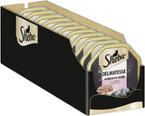 Sheba natvoer voor katten, delicaat in zalmgelei, 2 x 11 x 85 g