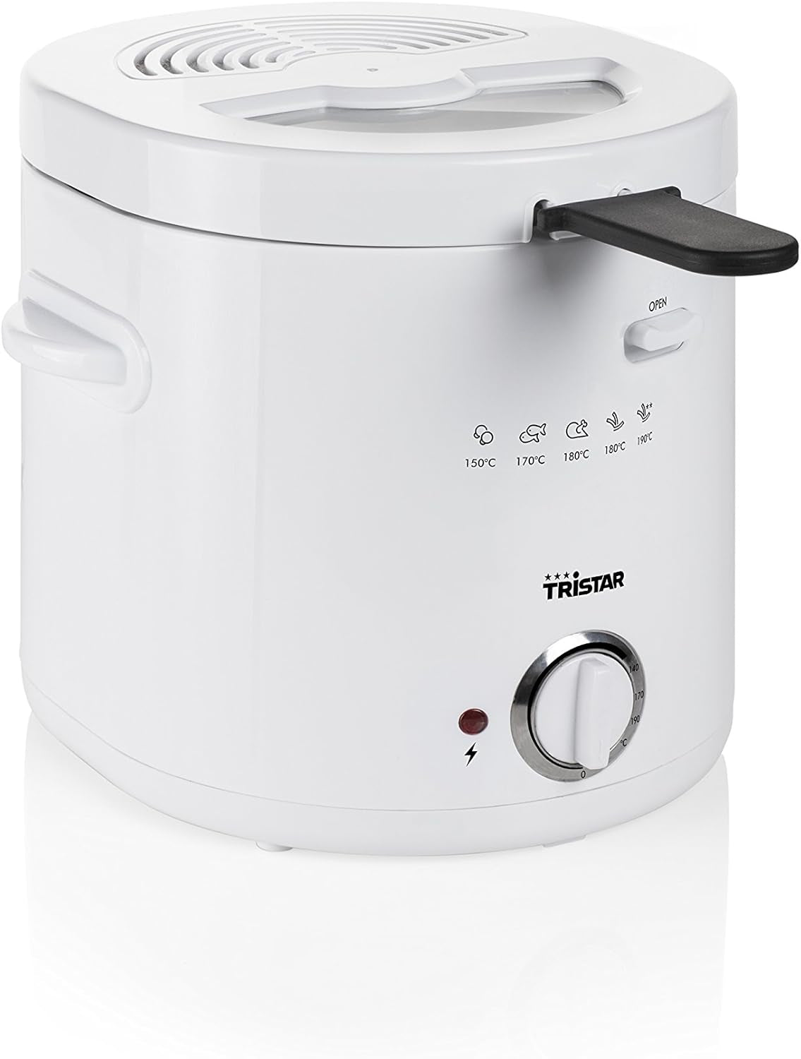 Tristar FR-6941 friteuse - thermostaat, 1,5 L, 1000 W, wit Apparaten Naty Shop