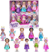 -Poppen-10 cm-Fantasy Little Friend-collectieset van 10