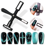 SUPWEE 5 in 1 nagelmagneetgereedschap, roze Cat Eye-magneet voor nagelmultifuncties Magnetstift DIY Magic 3D-magneetstick-pennenset Nail Art-magneetstick voor nagelkunst doe-het-zelf